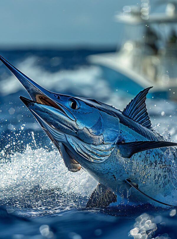 blue-marlin-is-caught-open-sea-with-boat-background-fullbody-style-it-i copia